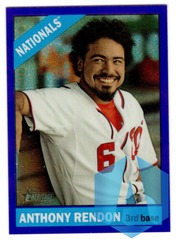 2015 TOPPS HERITAGE #THC-461 ANTHONY RENDON PURPLE CHROME